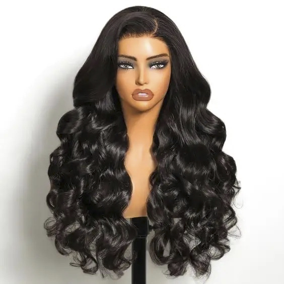30" body wave wig (natural color )